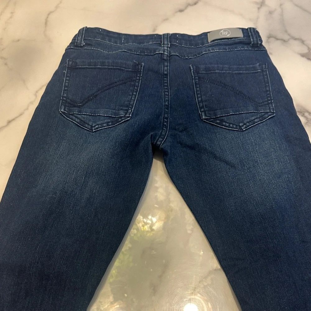 Ring of Fire Dark Blue Skinny Jeans